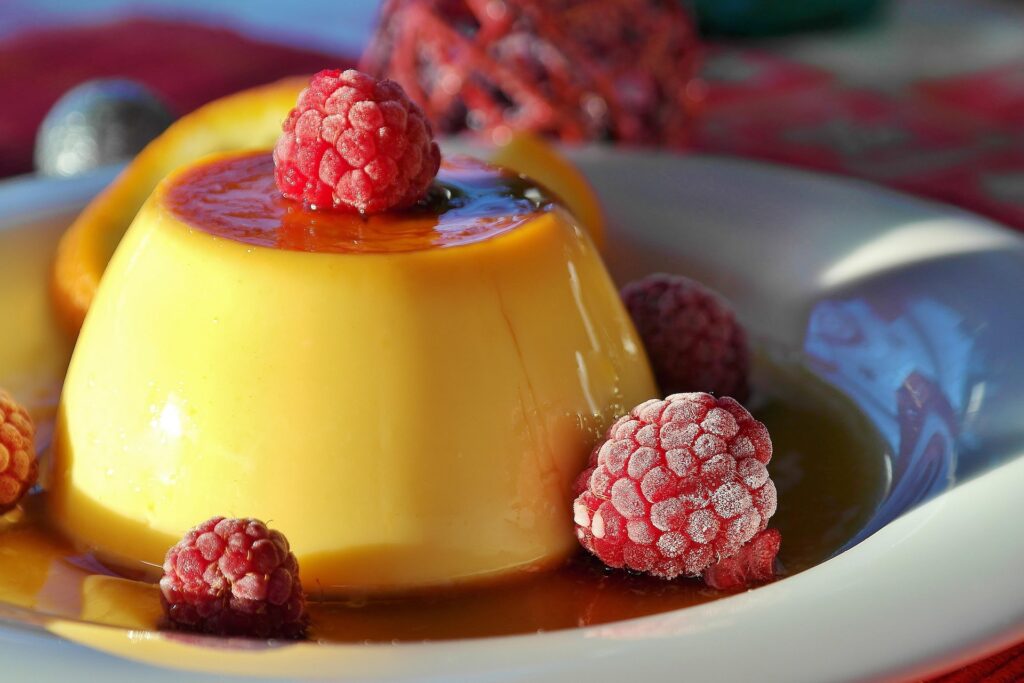 flan desserts in panama